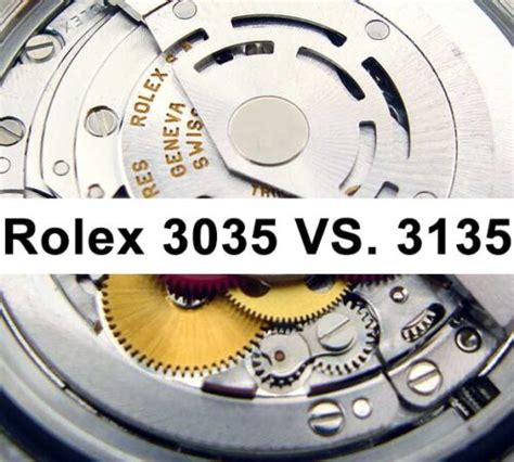 rolex automatic 3035|Rolex caliber 3035 vs 3135.